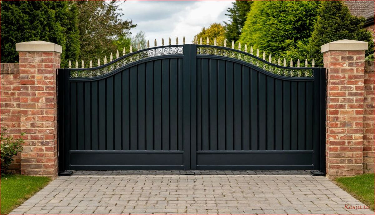 Откатные ворота, какие выбрать, обзор цен
